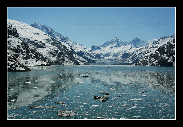 The blue palette of Glacier Bay