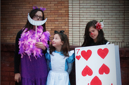 Trick-or-treating in Wonderland