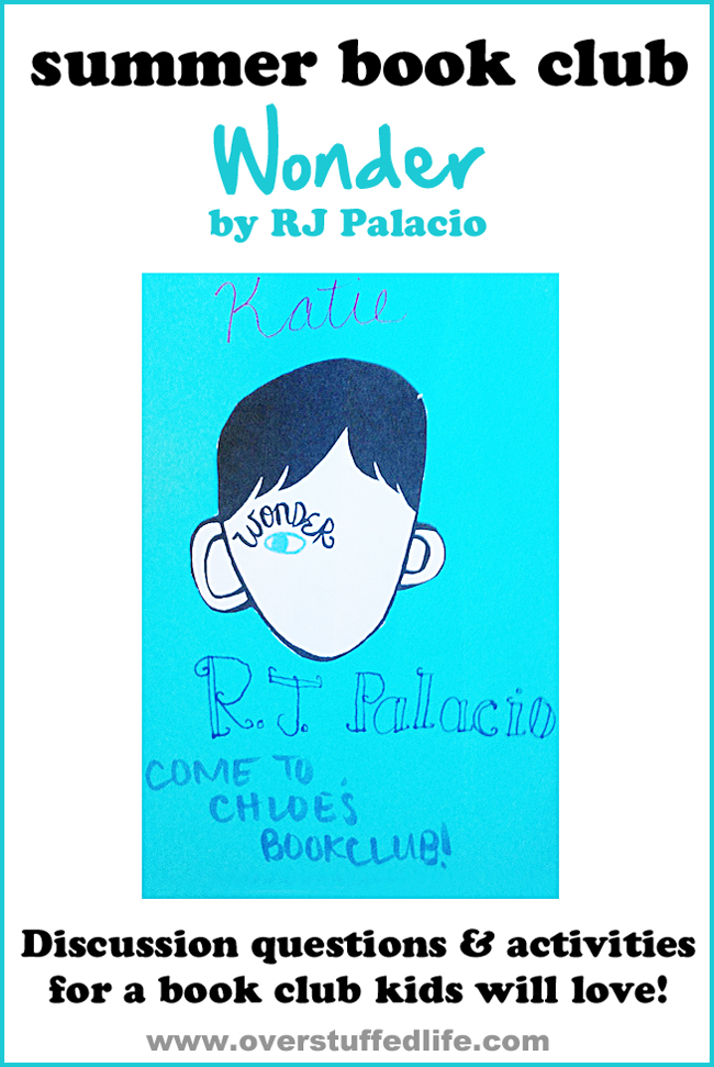 Summer Book Club for Kids: Wonder by RJ Palacio