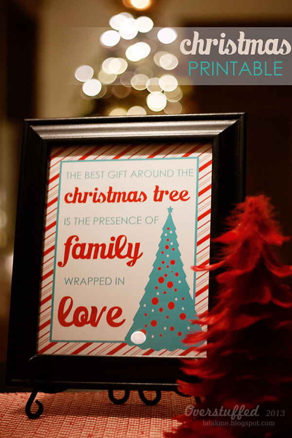 The Best Christmas Gift: Free Christmas Printable