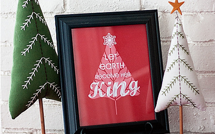 Six Christmas Printables Based on Beloved Christmas Carols