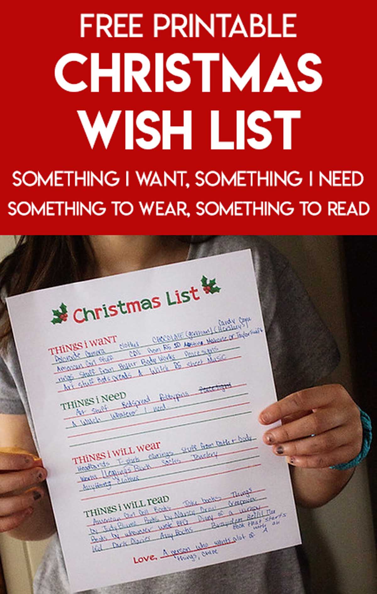 Things i want for christmas discount
