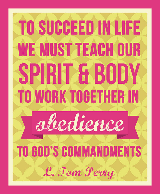 Obedience Makes Us Strong: General Conference Printables