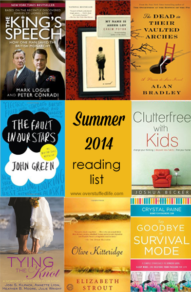My Summer 2014 Reading List