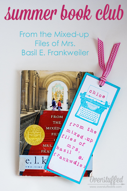 Summer Book Club: From the Mixed-up Files of Mrs. Basil E. Frankweiler