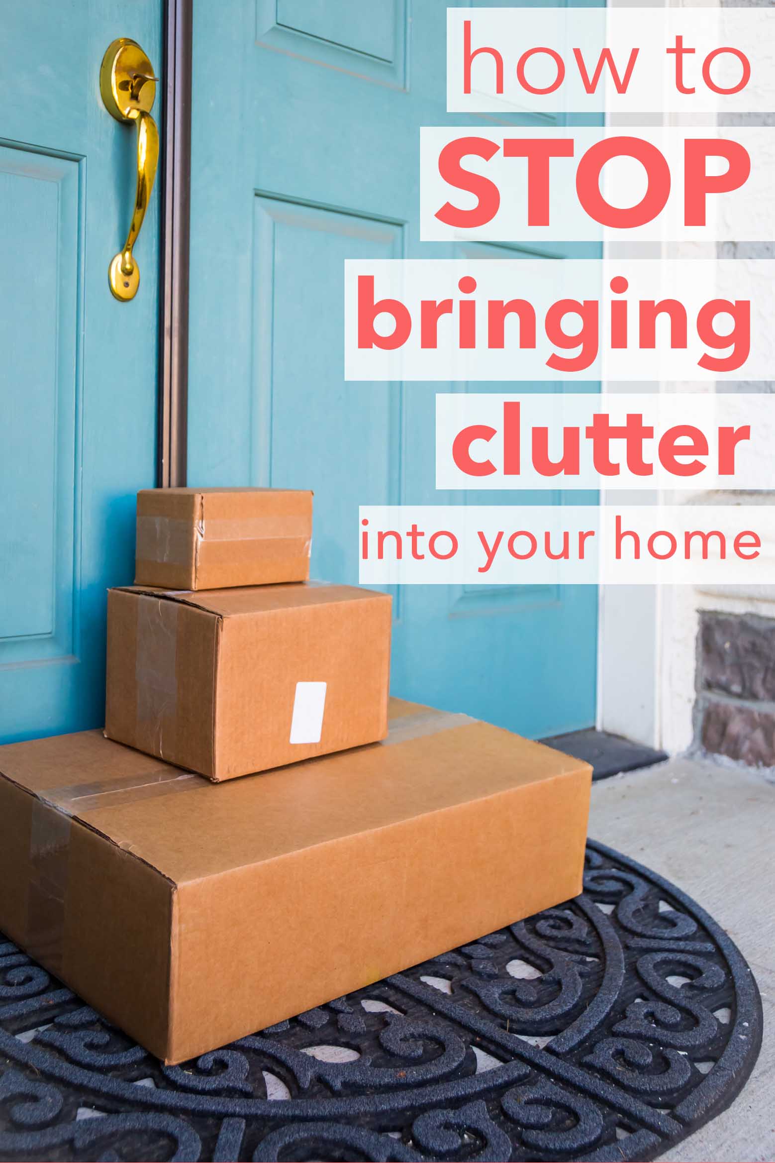 4 Ways to Stop Bringing in Clutter via @lara_neves