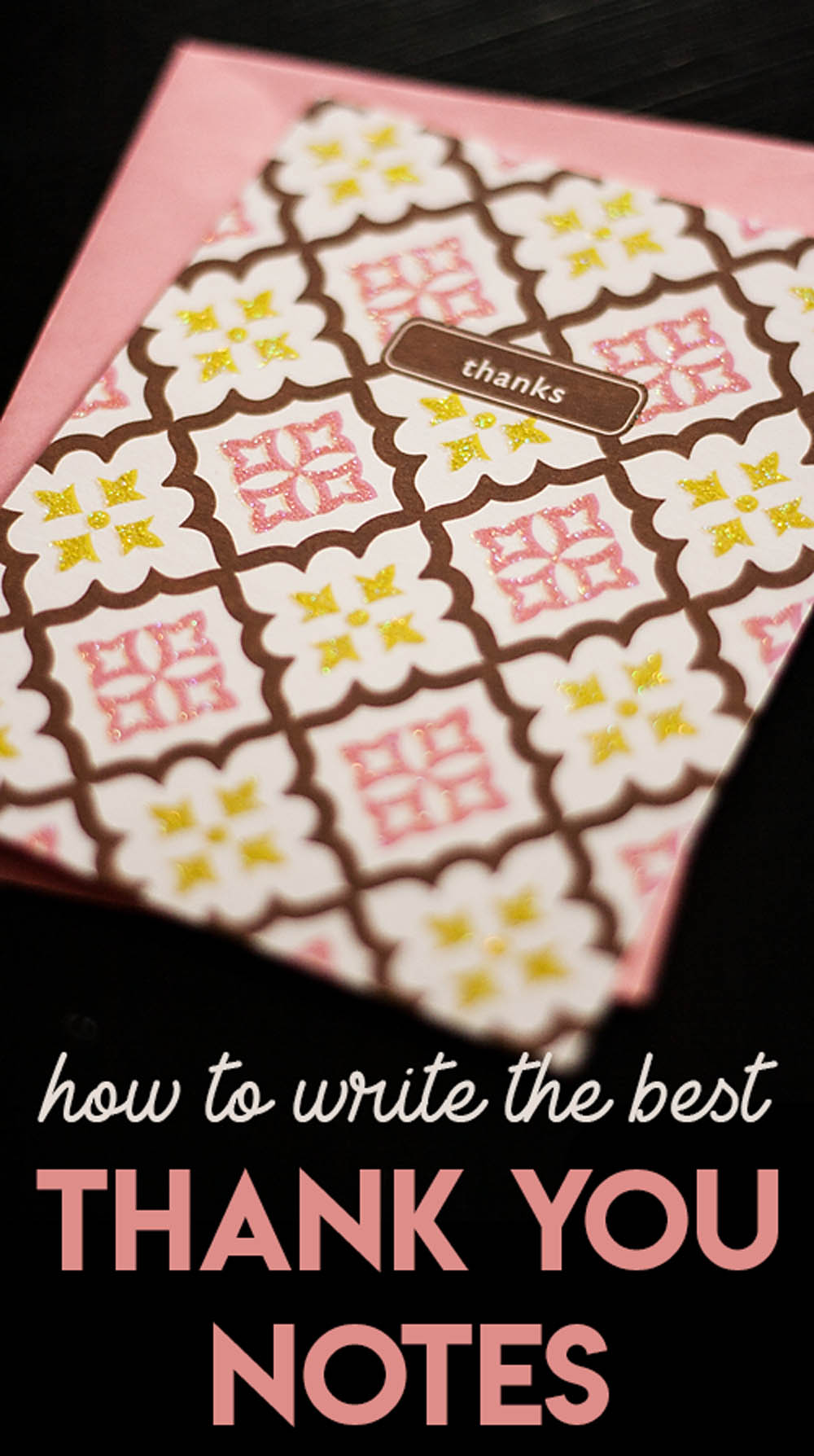 Writing and Organizing Thank You Cards via @lara_neves