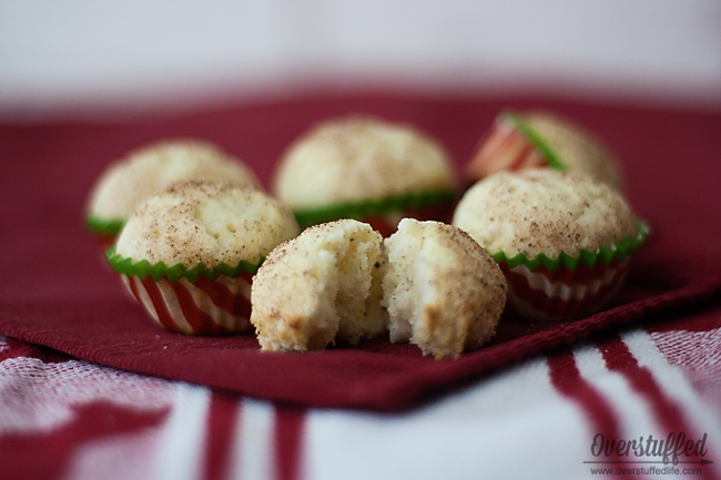 Gluten-Free Eggnog Mini Muffins