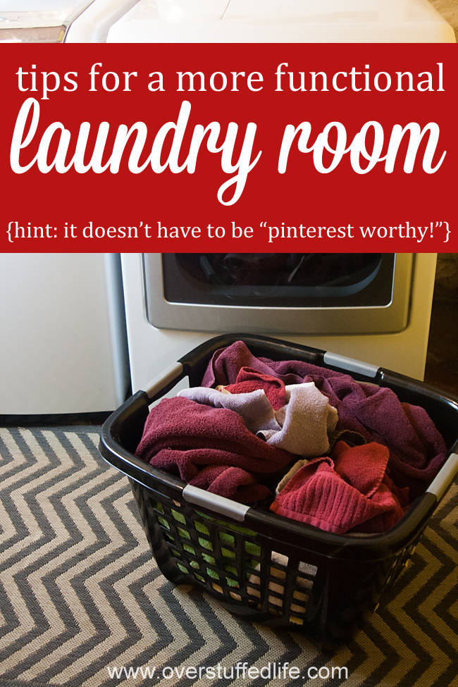 6 Tips for a More Functional Laundry Room