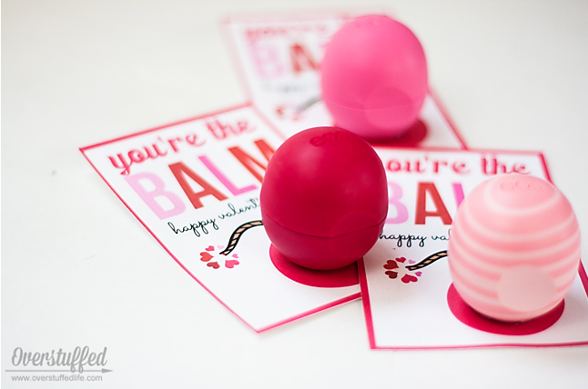 You're the "Balm" Valentine's Day Card Printable