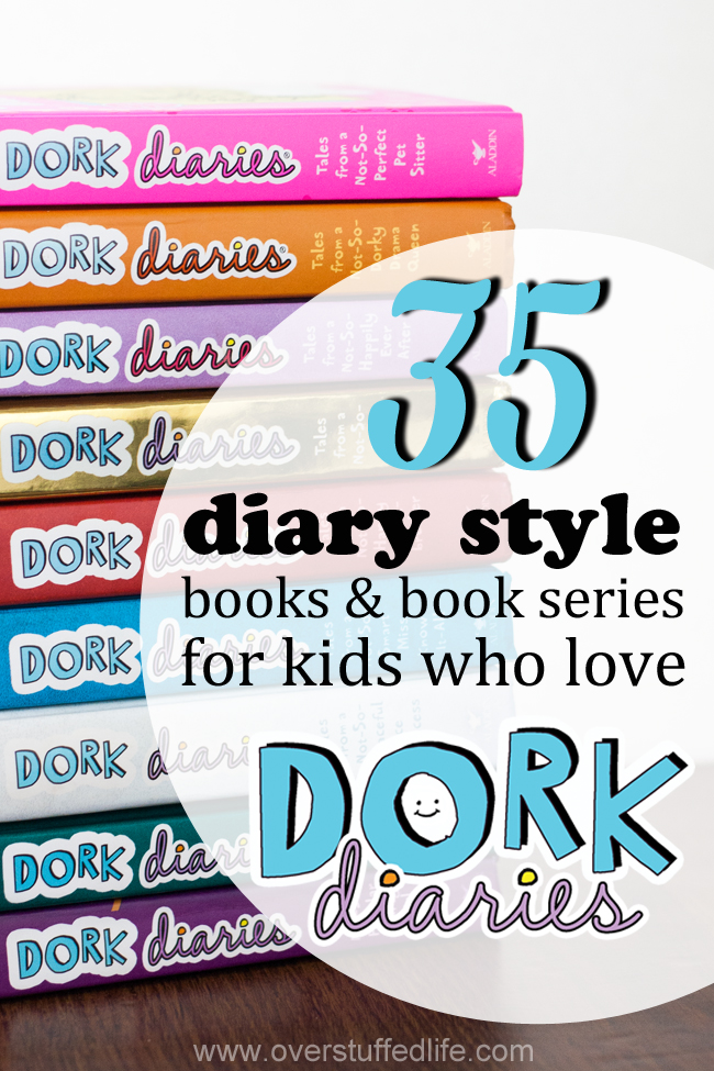 35 Diary Style Book Series for Kids Who Love Dork Diaries