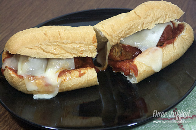 Easy Meatball Sub Sandwiches