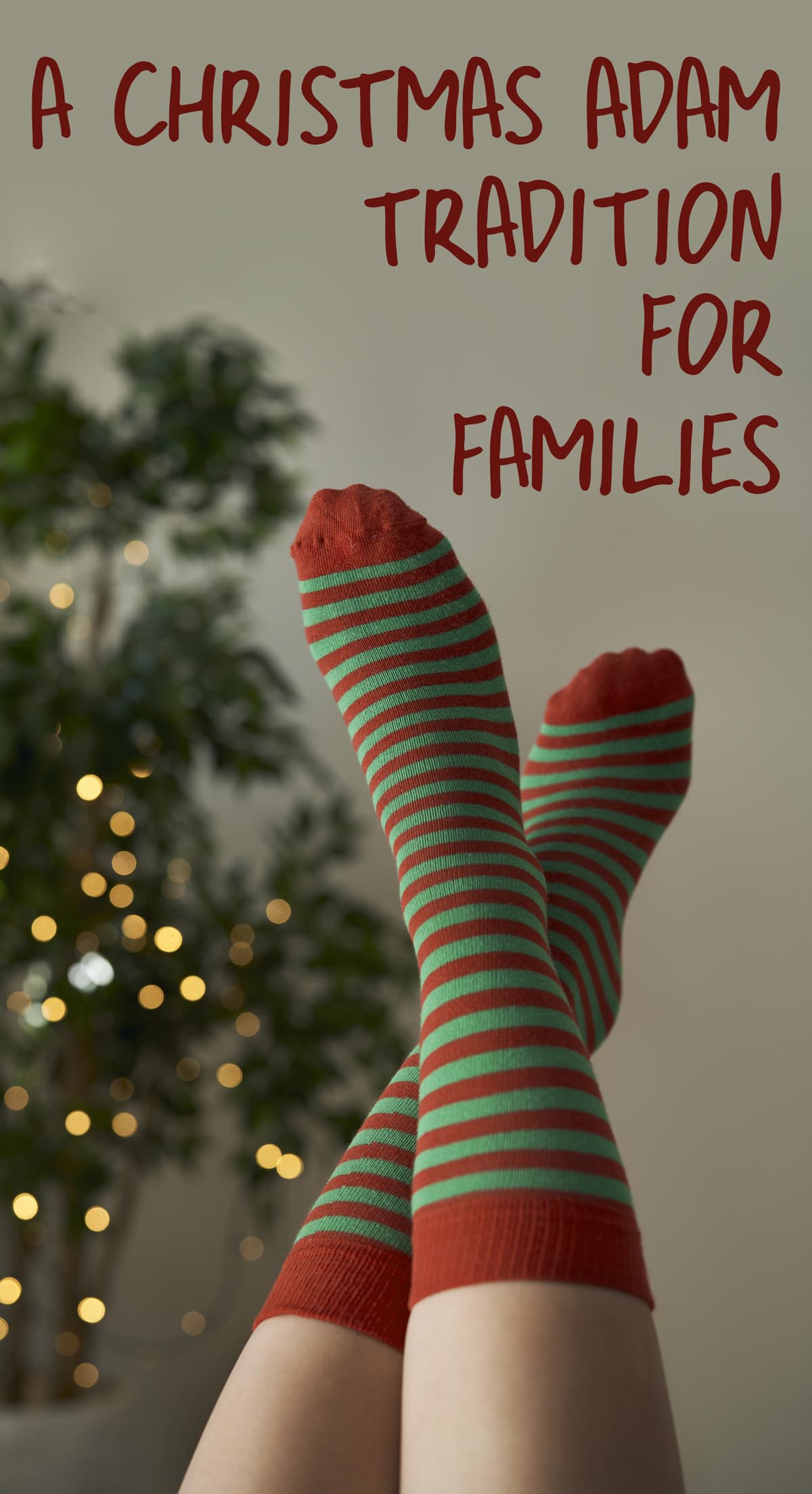 A Fun Family Tradition for Christmas Adam via @lara_neves