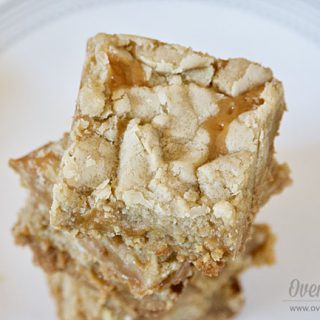 Gluten Free Salted Caramel Cookie Bars-image