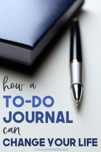 Declutter Your Mind With a to-do Journal