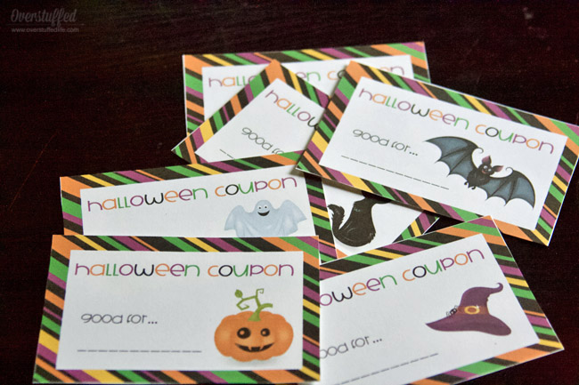 Printable Halloween Coupons