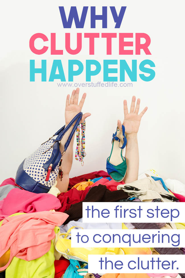 The first step to truly living a clutter-free life is to understand why clutter happens in the first place. via @lara_neves