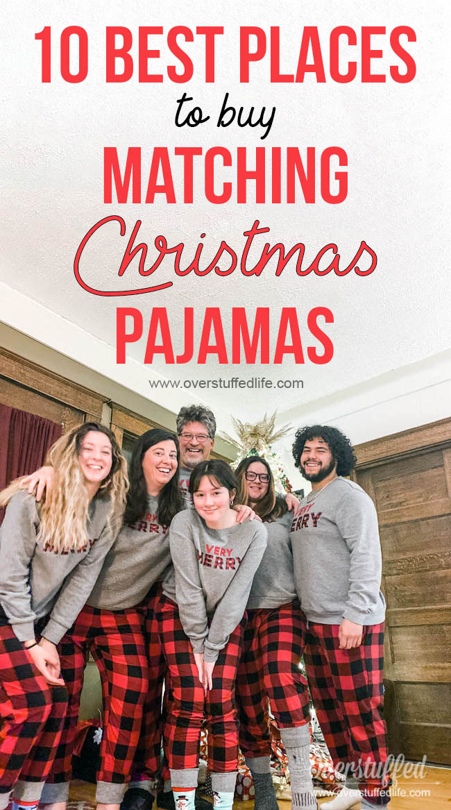 Holiday pjs for outlet the family