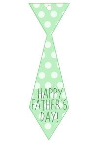 father day gift tag tie 2