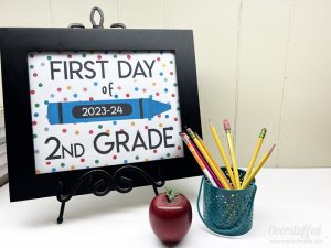 Free Printable First Day of School Signs for Every Grade