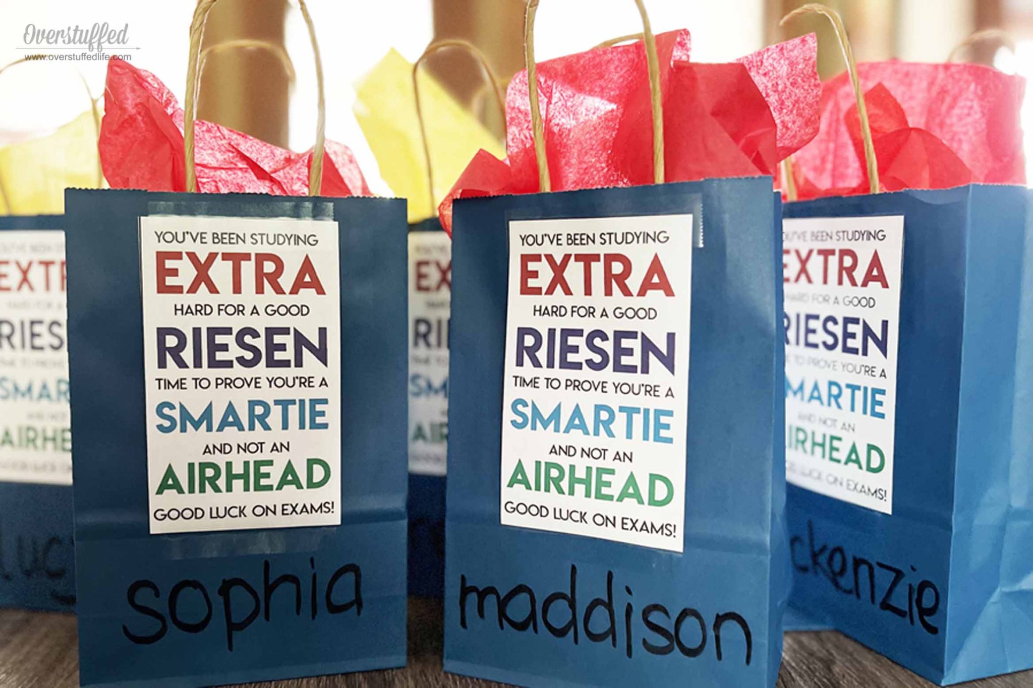 Good Luck on Exams Care Package (Printable PDF) Overstuffed Life