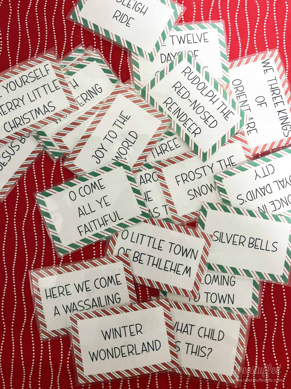 Christmas Song Charades Free Party Game Printable Overstuffed Life christmas-song-charades-free-party-game-printable-overstuffed-life