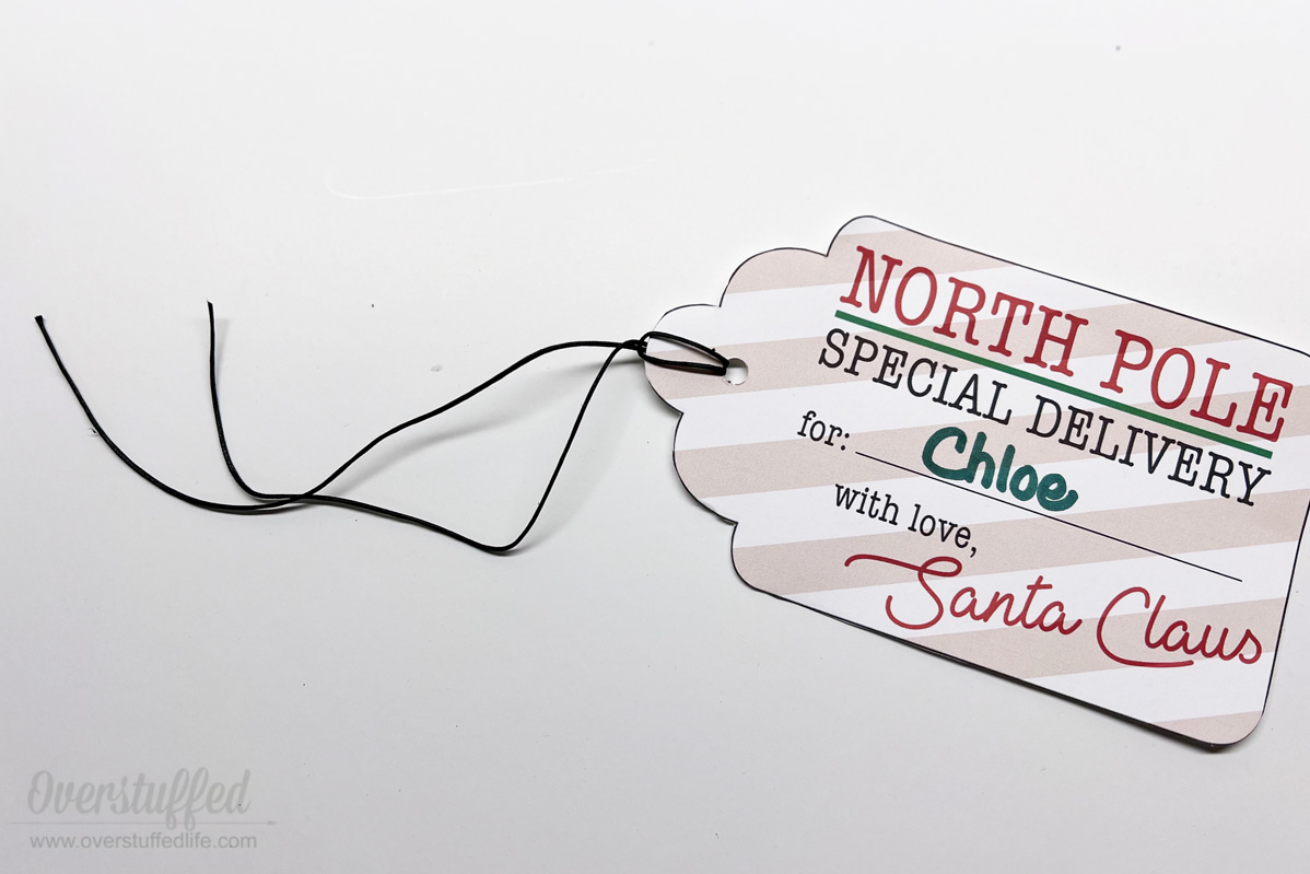 North Pole Headquarters Holiday Gift Wrap