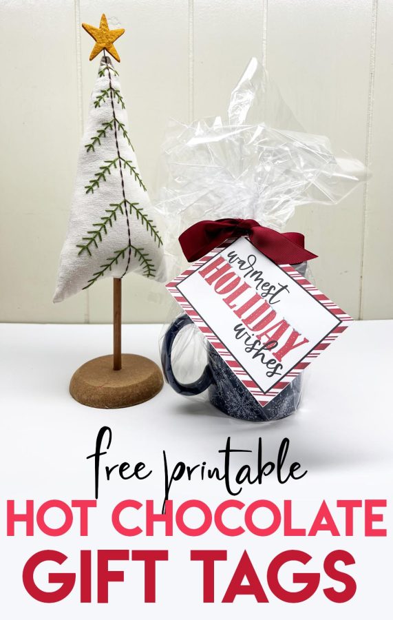 Hot Chocolate Spoons (+Free Printable Gift Tags!) • One Lovely Life